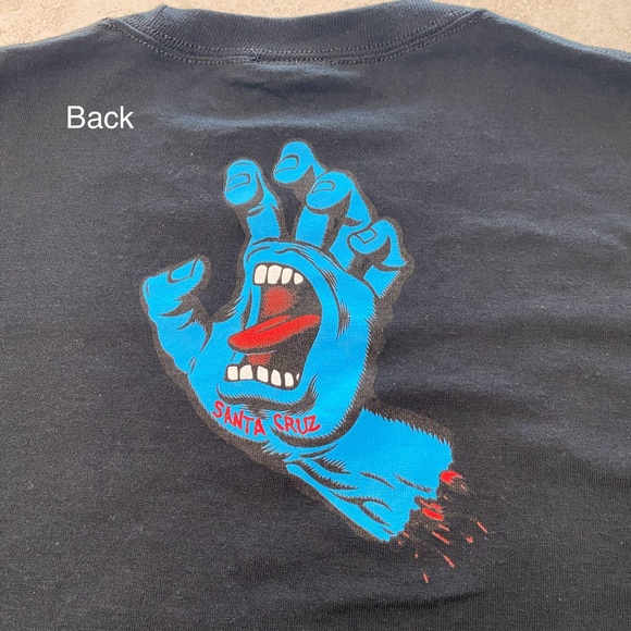 Santa Cruz SCREAMING HAND T-Shirt Youth L (P1) - Picture 12 of 13